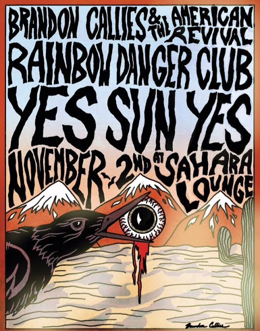 Sahara Lounge Show Poster