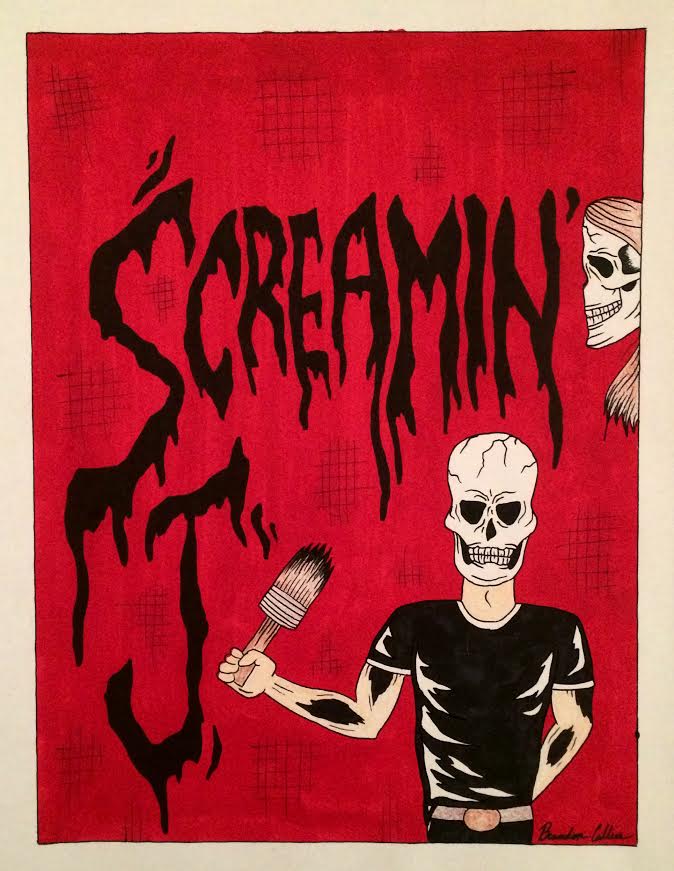 Screamin' J Poster Art