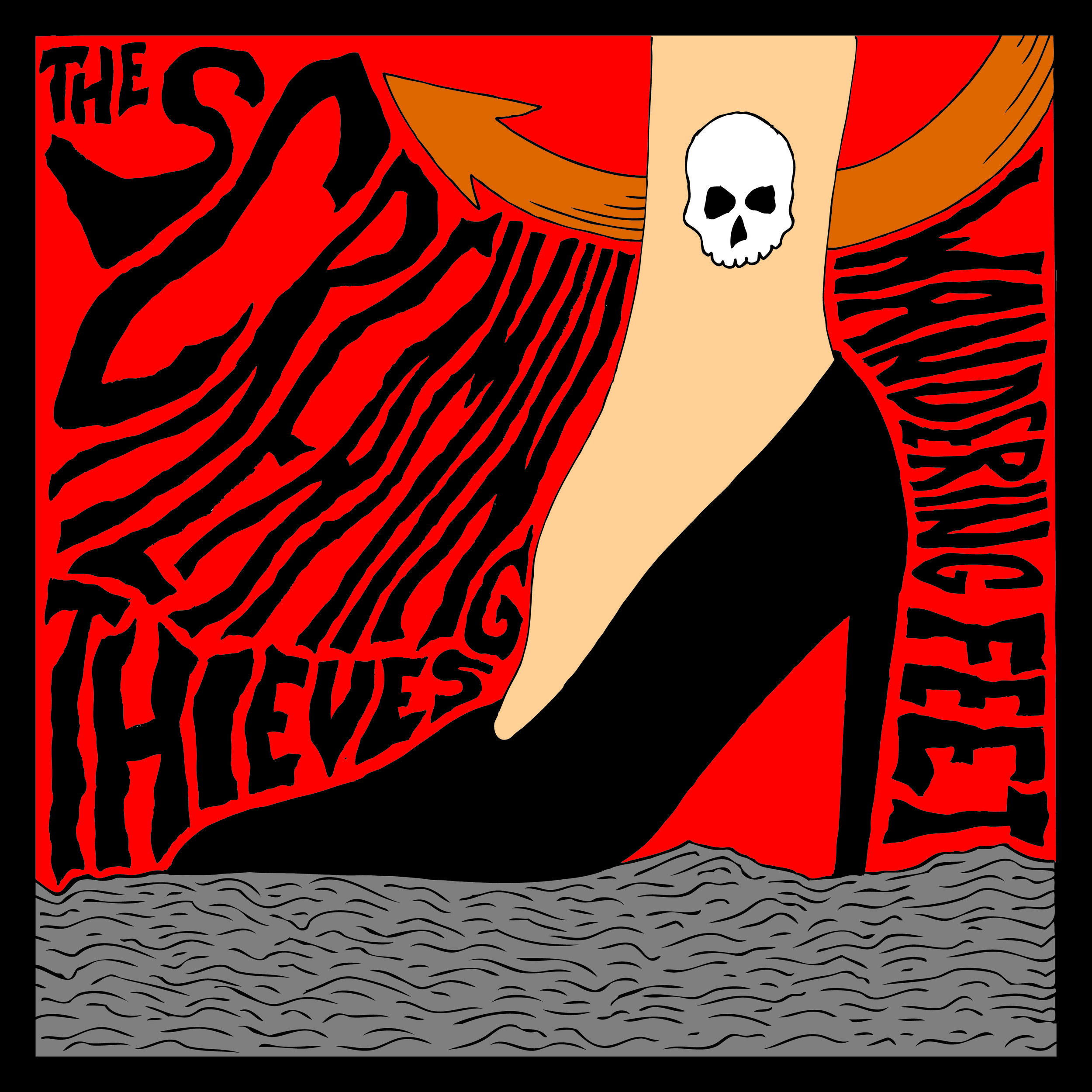 The Screaming Thieves "Wandering Feet (Single)" Album Cover