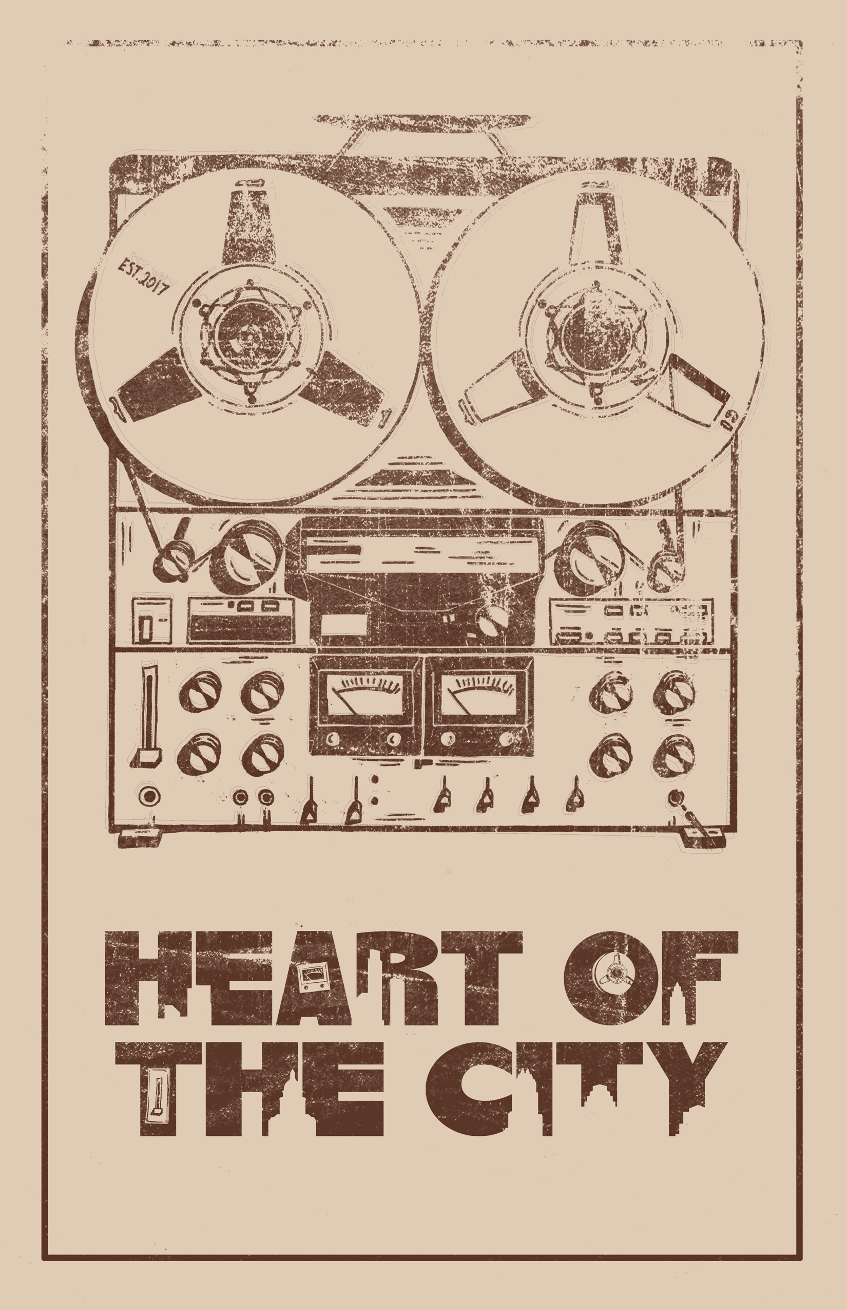 Heart of the City Poster Art