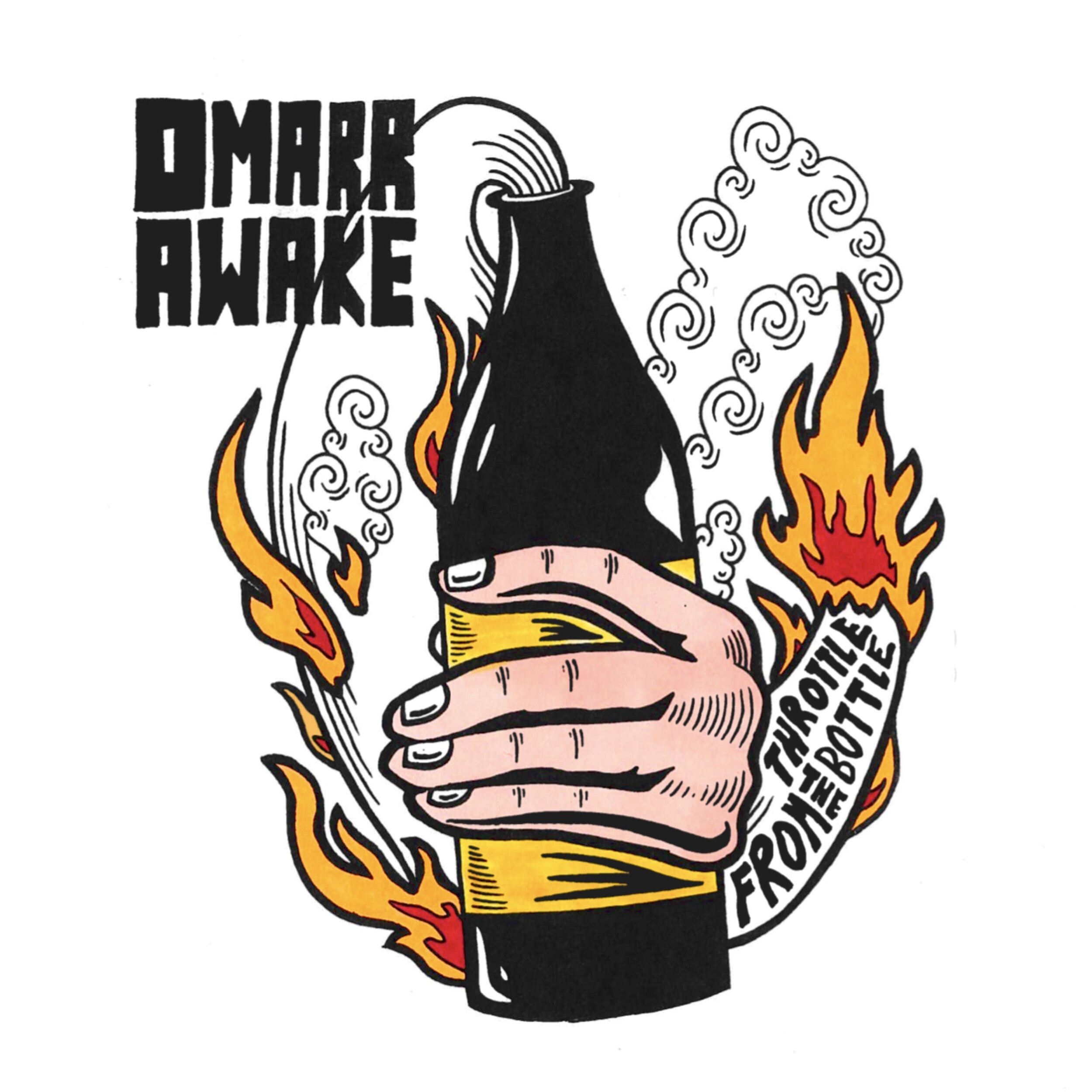 Omarr Awake "Throttle From The Bottle" Single Cover