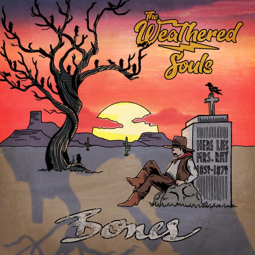 The Weathered Souls "Bones" EP Cover