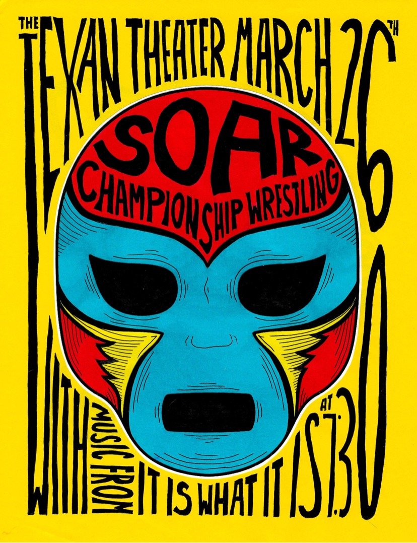 SOAR Championship Wrestling Event Poster