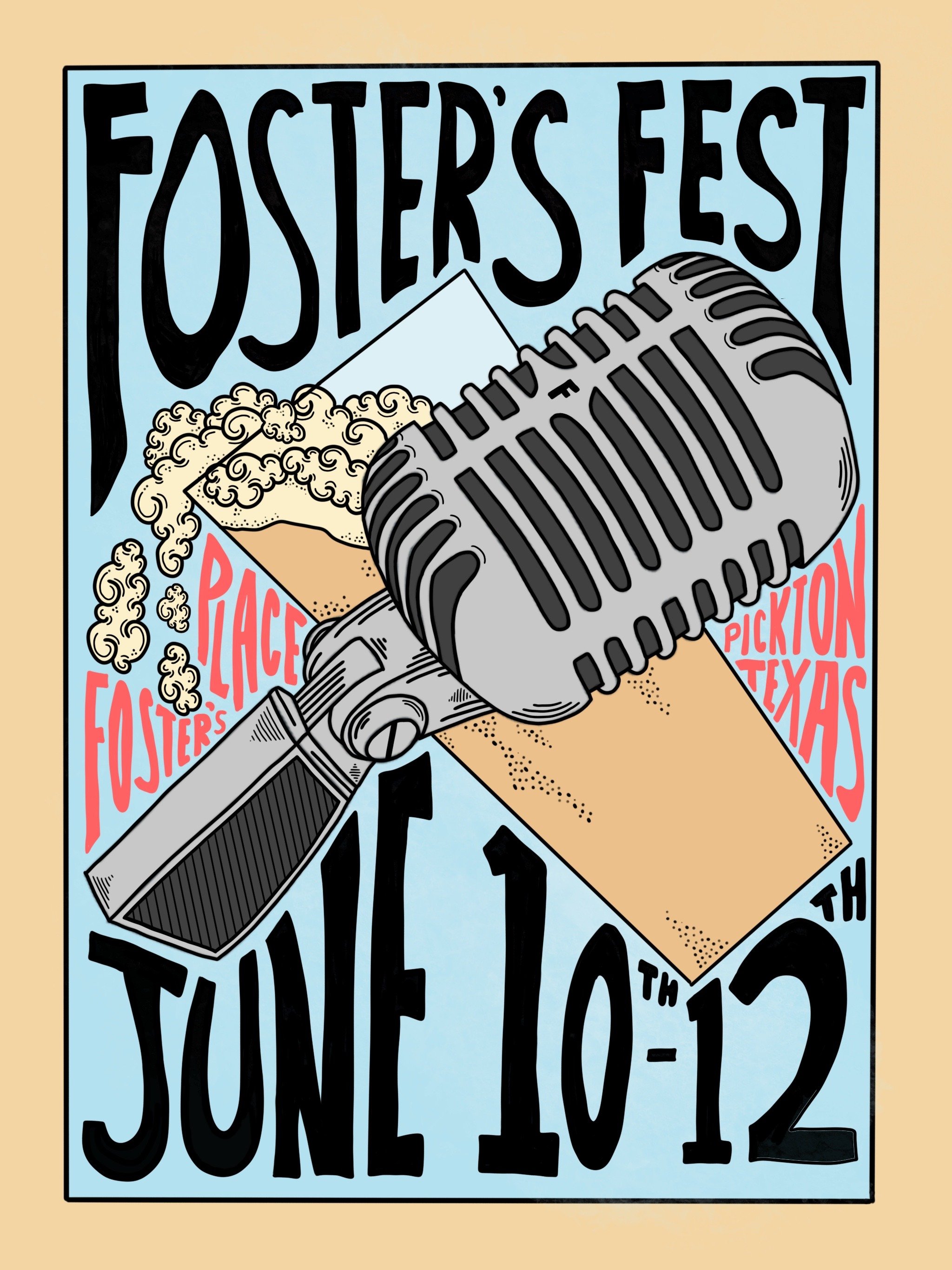 Foster's Fest Poster