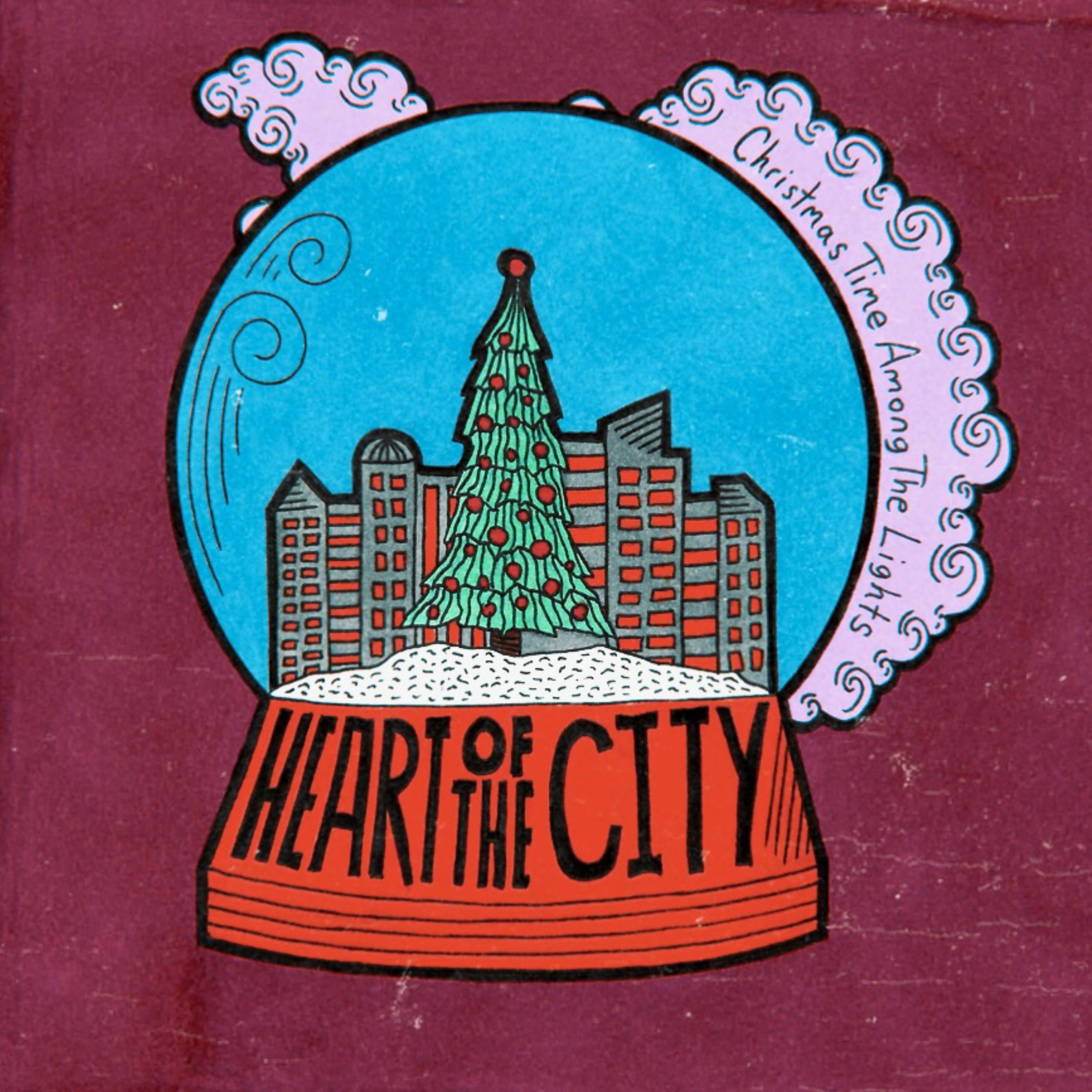 Heart of the City "Christmas Time Among the Lights" Single Cover