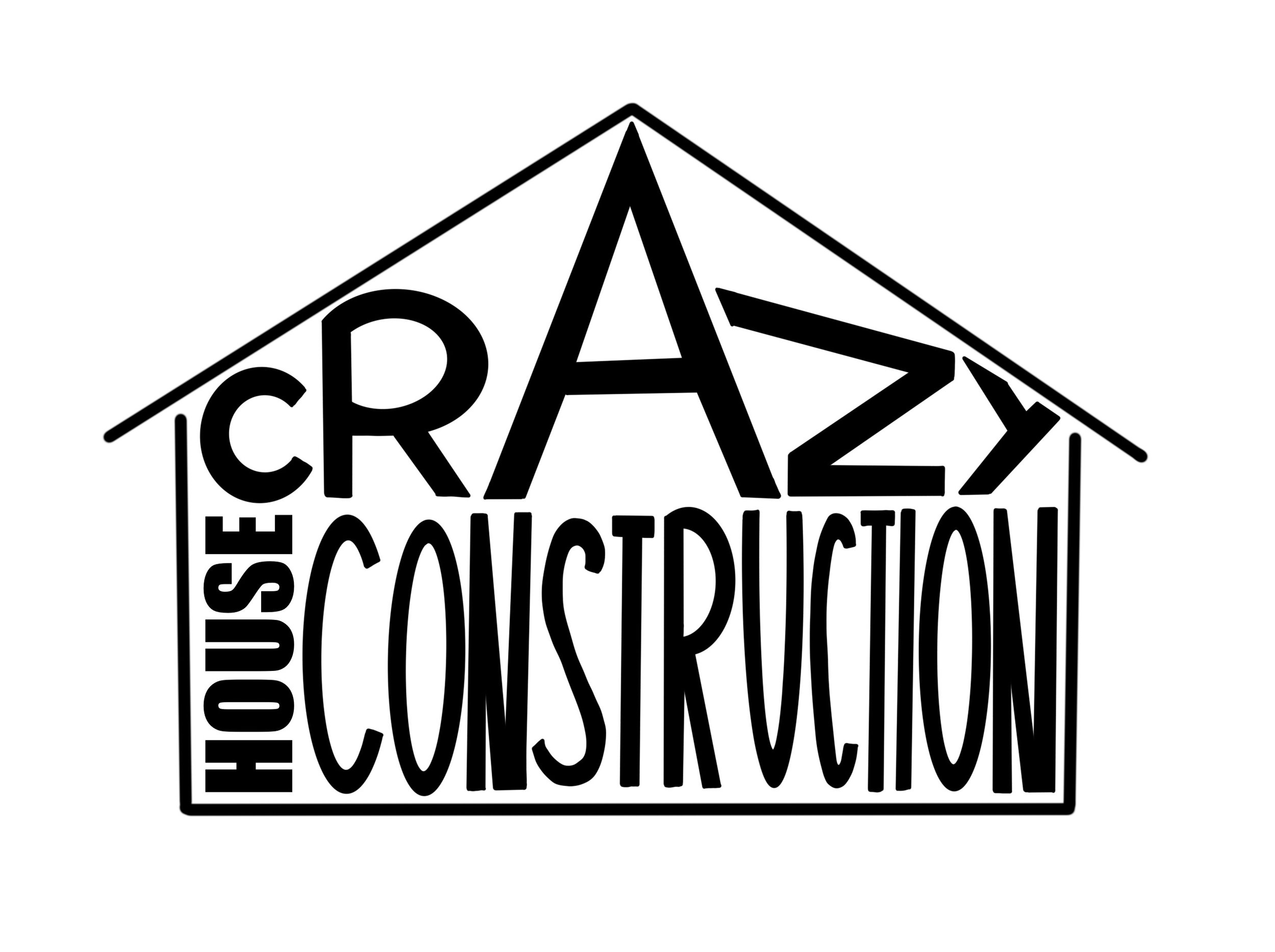 Crazy House Construction "Logo Design"