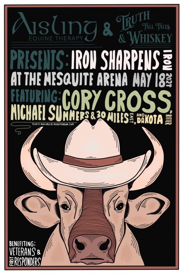 Truth Tall Tales & Whiskey "Mesquite Arena" Poster
