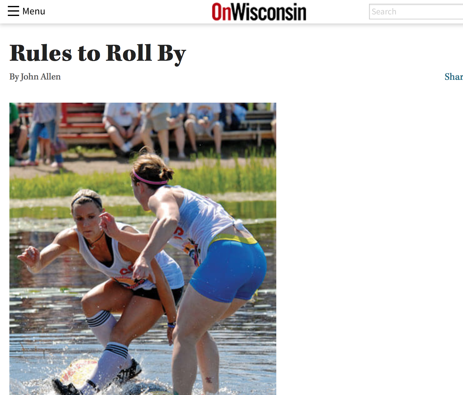 On Wisconsin Magazine: Rules to Roll By 2011