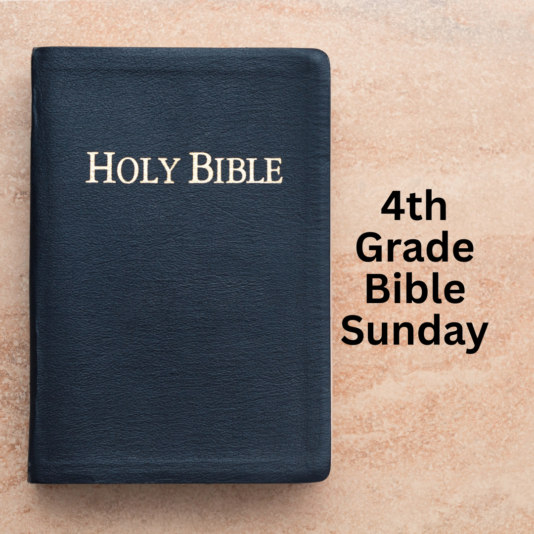 Fourth Grade Bible Sunday