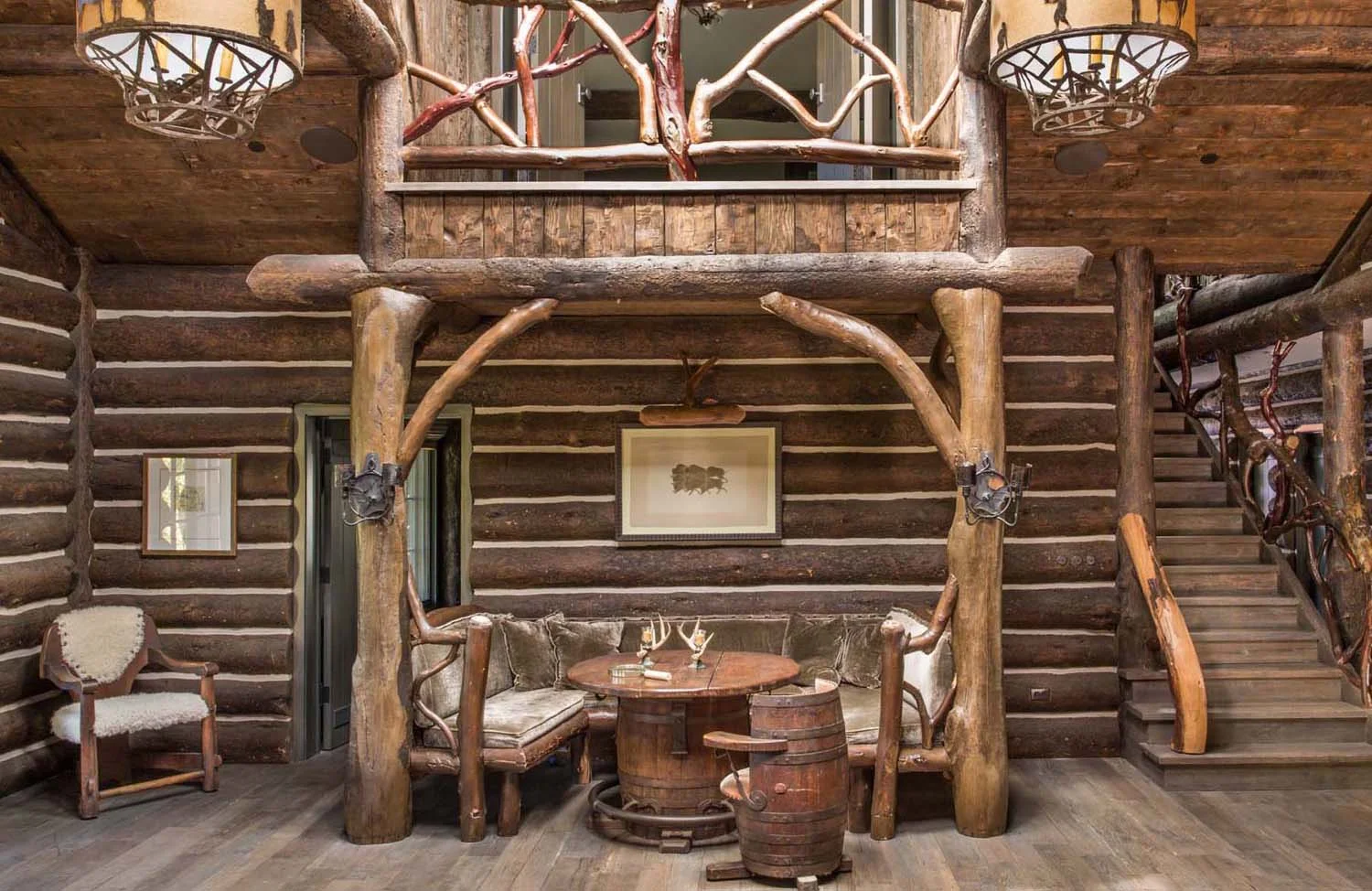 The Butler home in Rustic Canyon. Consturction by Eric Dobkin, interior design by Lisa Strong.