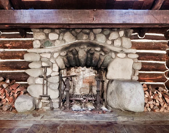 Before: Fireplace 
