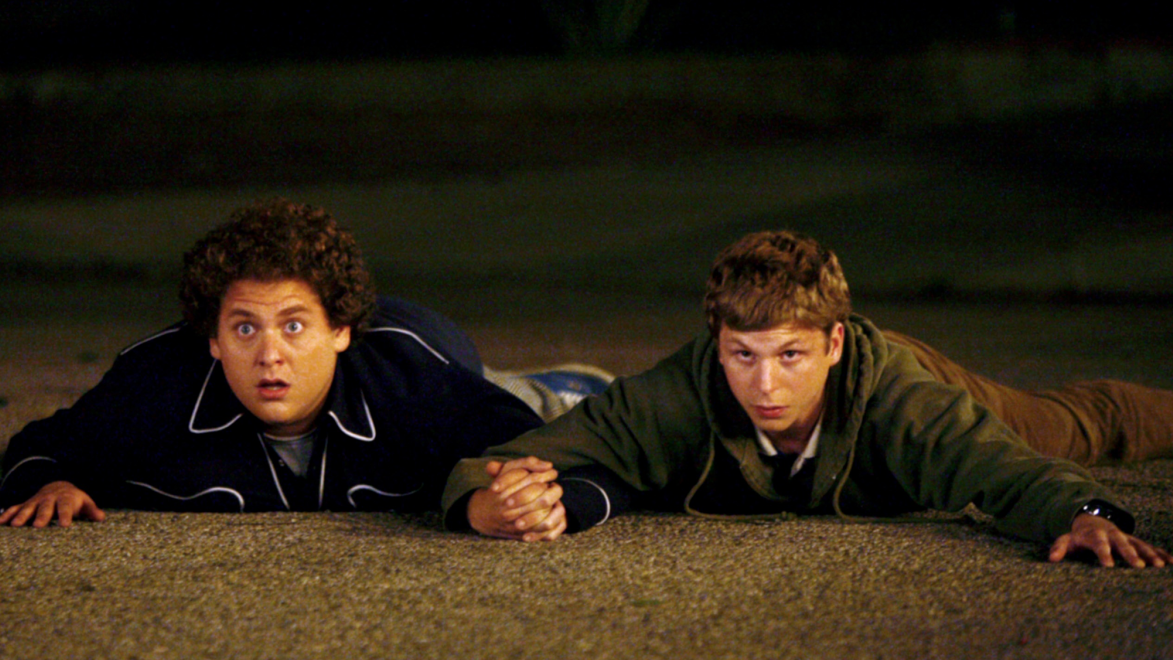 Greg Mottola, Seth Rogen, Evan Goldberg, Jonah Hill, Michael Cera, Seth Rogen, Bill Hader, Christopher Mintz-Plasse, Emma Stone, Superbad, Superbad film