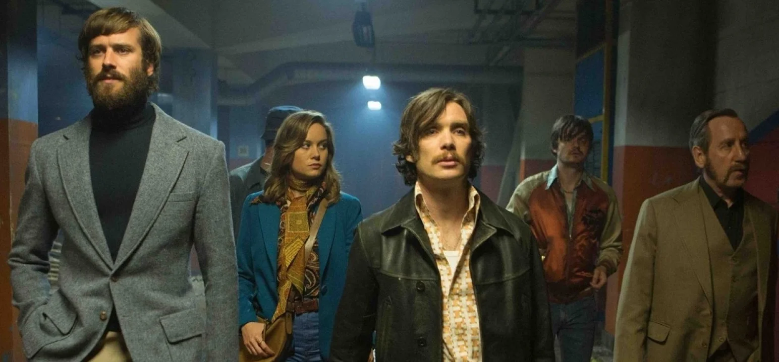 Ben Wheatley, Sharlto Copley, Armie Hammer, Brie Larson, Cillian Murphy, Jack Reynor, Babou Ceesay, Enzo Cilenti, Sam Riley, Michael Smiley, Noah Taylor
