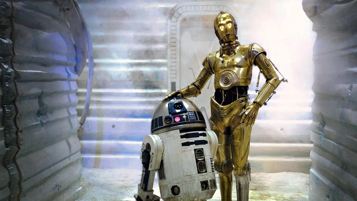kenny baker, anthony daniels, star wars, the empire strikes back,