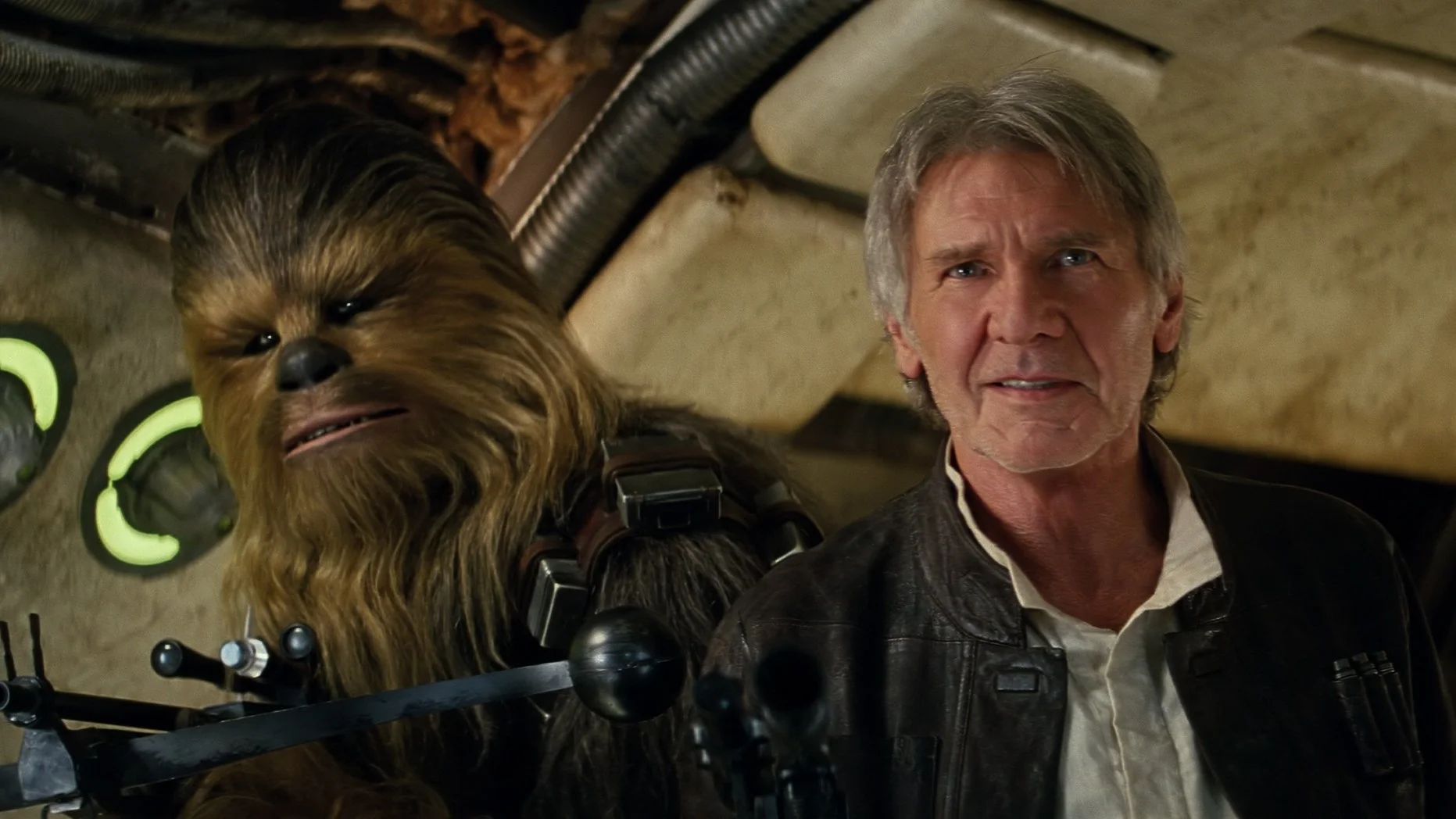 peter mayhew, harrison ford, the force awakens,