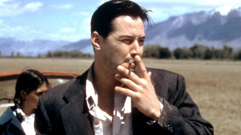 does keanu smoke cigarettes Reeves taking a cigarette break during a Dogstar show. Just one of Here's What Keanu Reeves Has