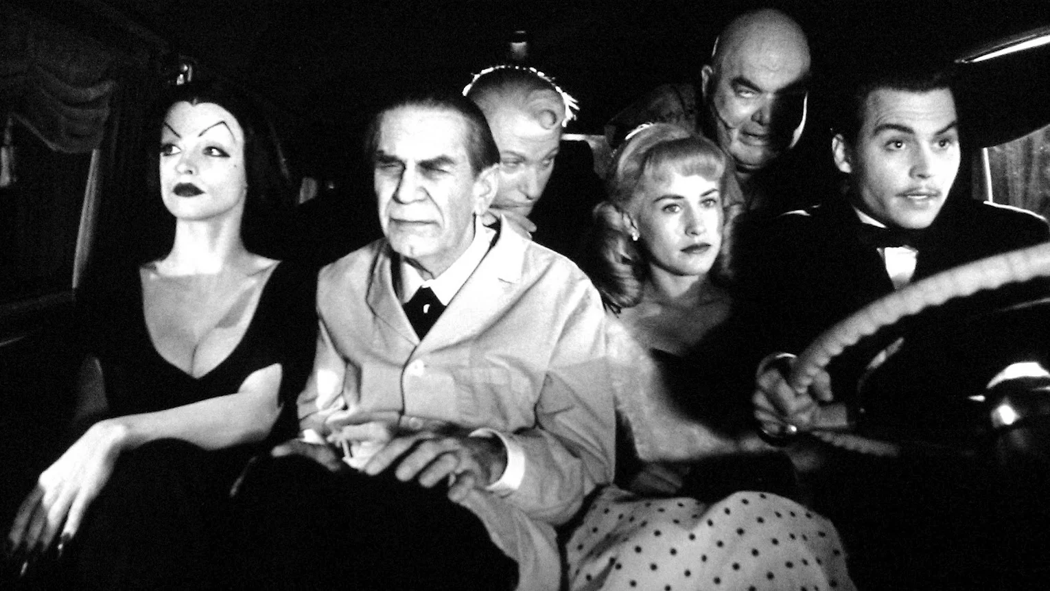 Ed Wood directed by Tim Burton in 1994.