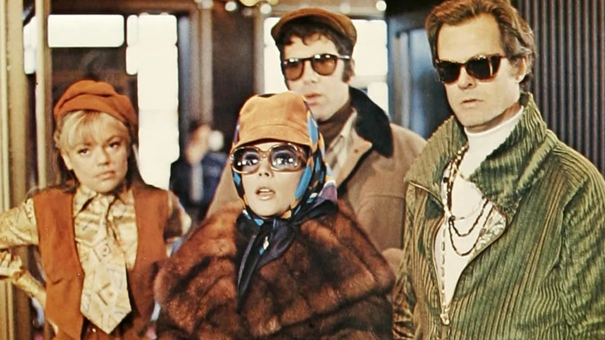 Elliot Gould, Natalie Wood, Robert Culp, Dyan Cannon, Bob and Carol and Ted and Alice,