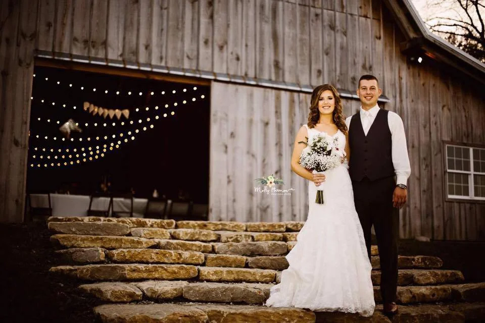 Alli - Alli is a friend of the family, as is her new hubs! Doesn't she just glow?? That's what I LOVE about a good contour and high light - you just can't go wrong! We curled her long hair and pulled a couple pieces to the side, along with a detailed small braid on one side too. There was nothing boring about this bridal style. She looks simply amazing! 