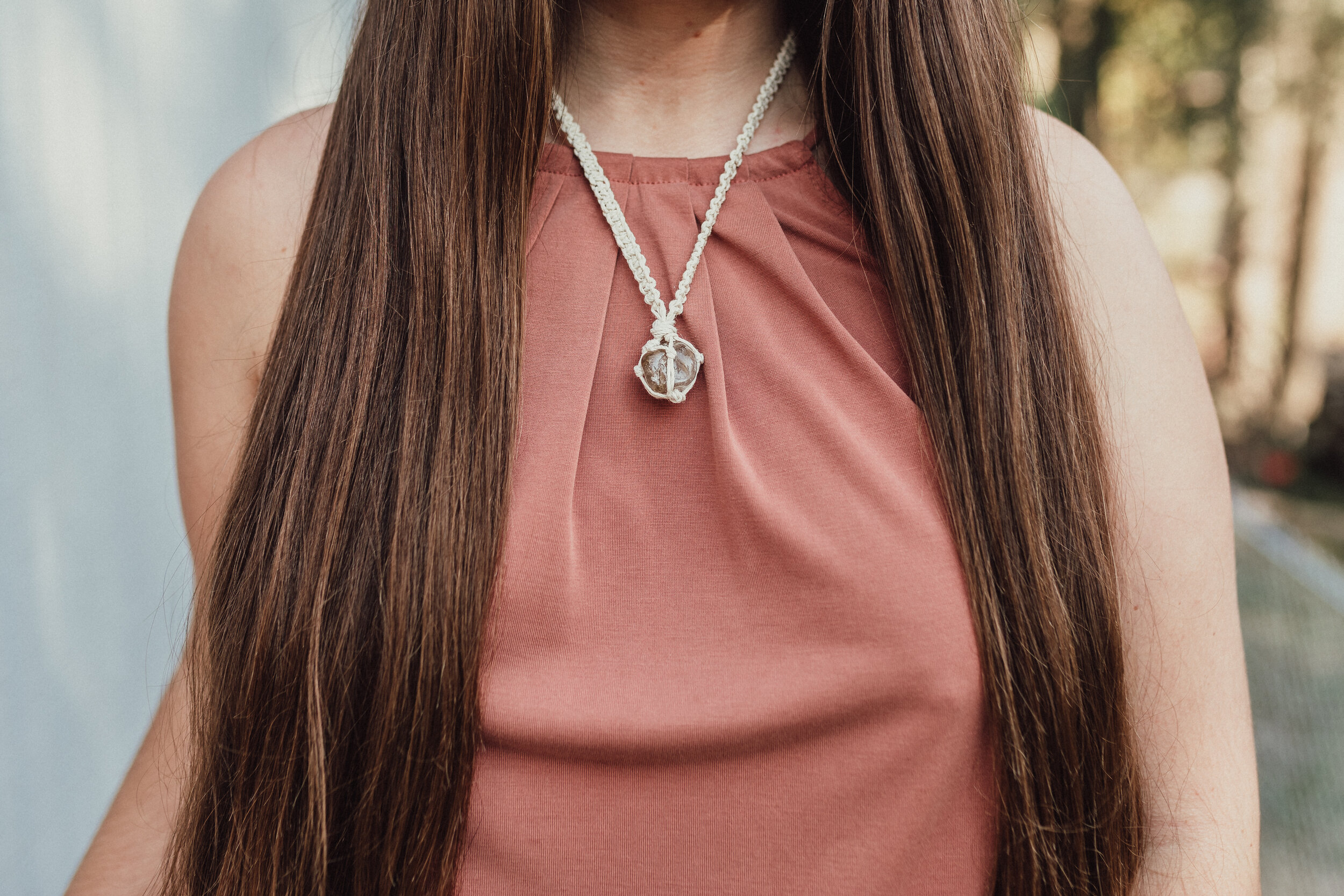 Illuminated Path Affirmation Necklace