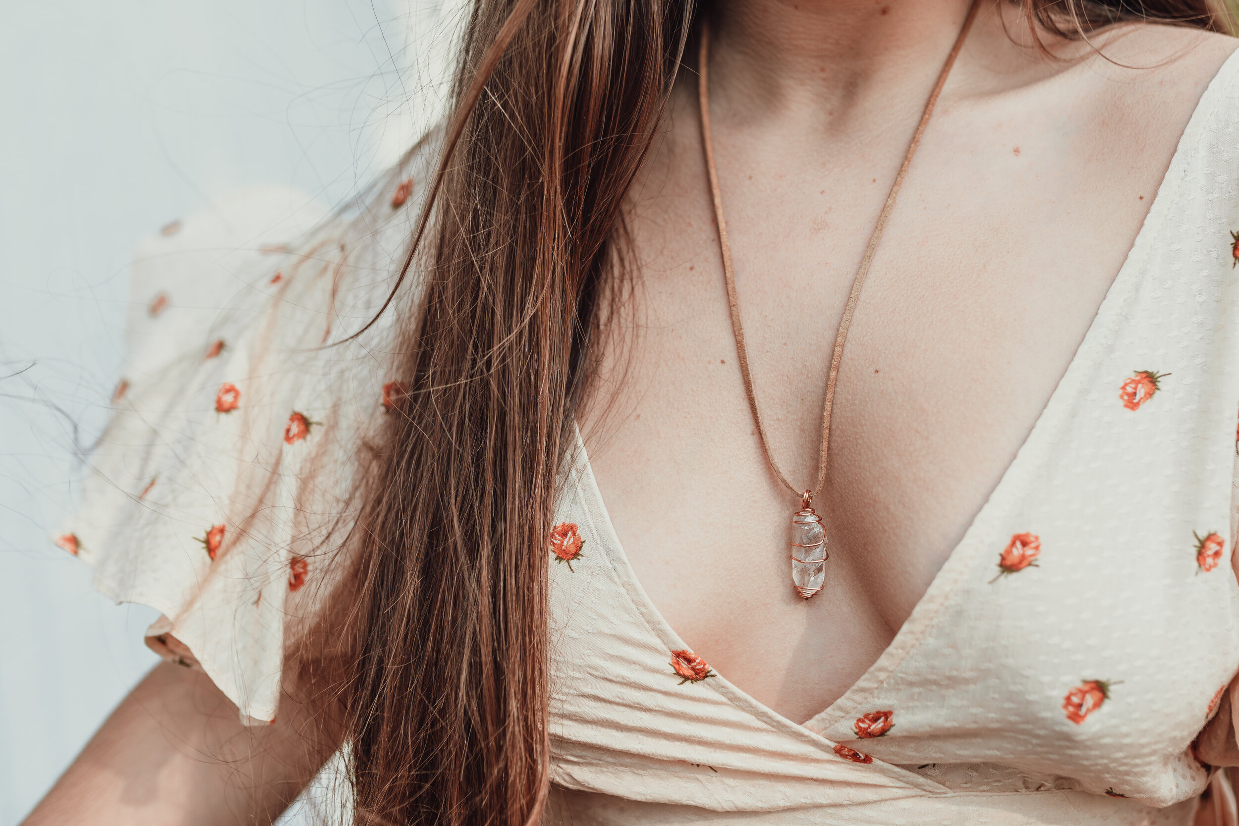 Pink Kunzite Loving Kindness Necklace 