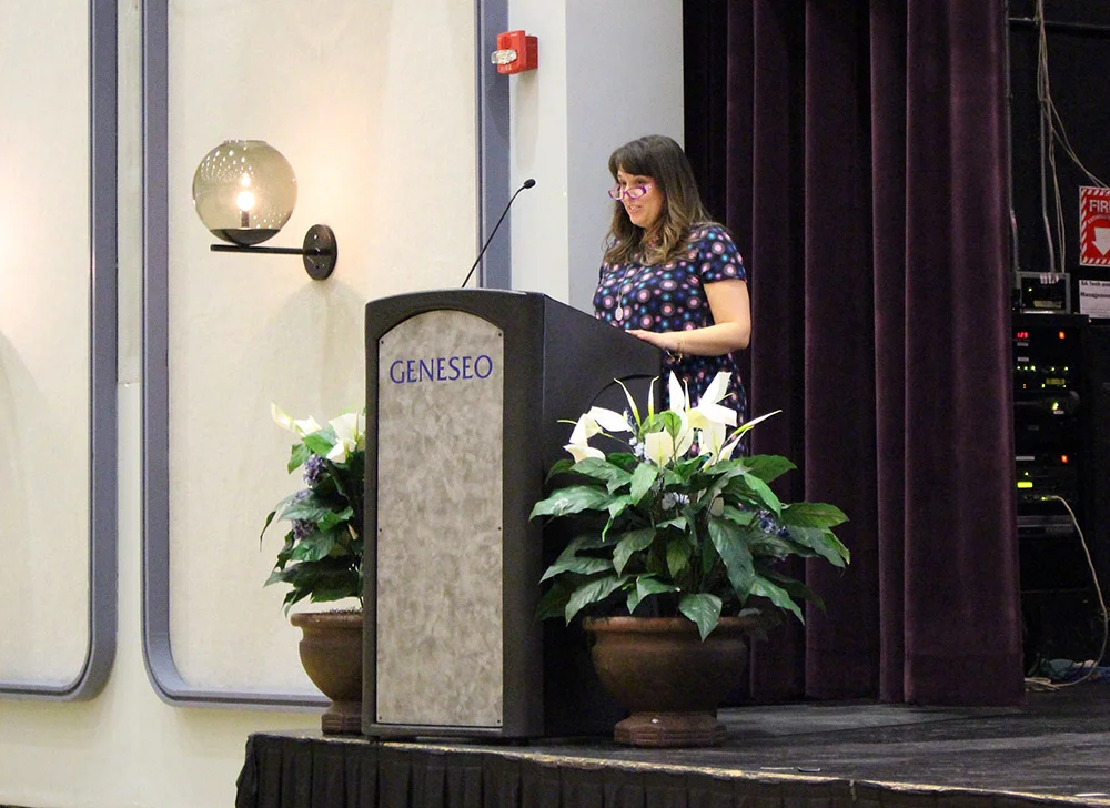 Christine Green is a freelance writer and newspaper columnist that has a past comparable to a “labyrinth.” Green studied archaeology and anthropology before becoming a writer. (Ellayna Fredericks/Staff Photographer)