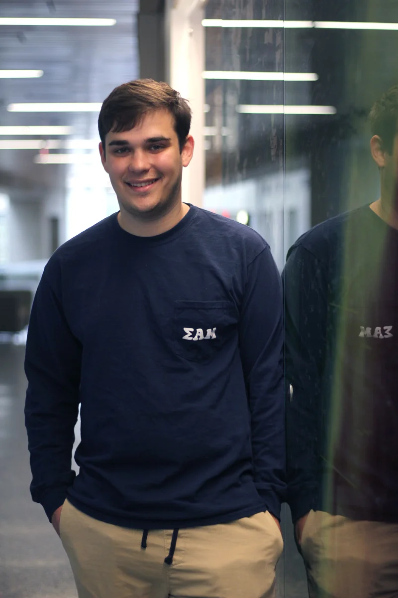 Geography major senior Adam Dohrenwend will pursue geography, political science and Latin America at the University of Kansas for graduate school after Geneseo. (Ash Dean/Photo Editor)
