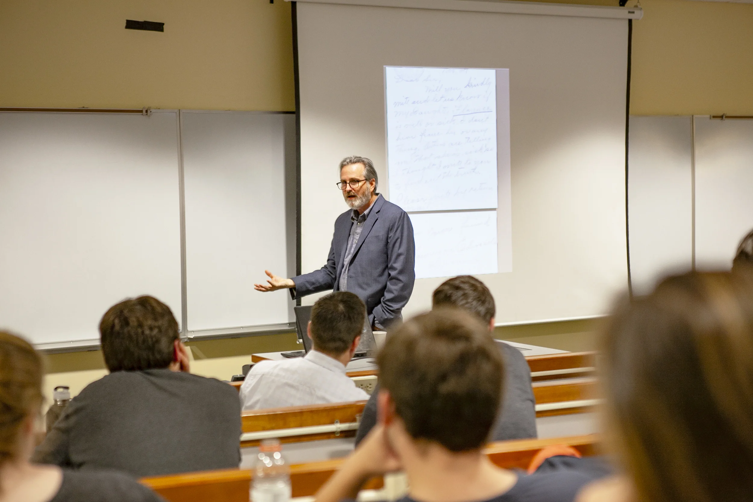 Distinguished professor of history Michael Oberg (pictured above) delivered a talk on Friday Nov. 2 to discuss his research and publications on the Onondaga tribe and the Carlisle Boarding School. Oberg has published multiple books on the topics he discussed (Udeshi Seneviratne/photo editor).