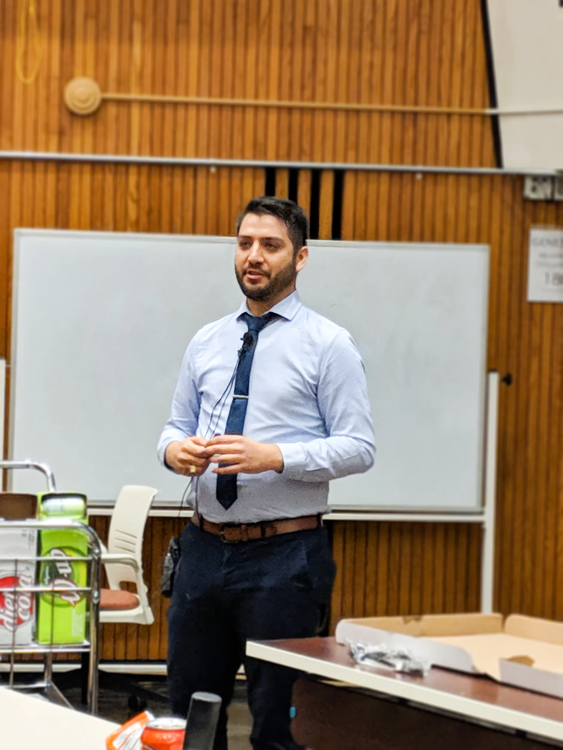 Steven Villanueva (pictured above) talked to Geneseo students about his career path and the obstacles he faced along the way On Thursday Nov. 1. The event was a part of Geneseo Reaching out to Women and Underrepresented Groups in Science, Technology, Engineering and Math (courtesy of anne pellerin).