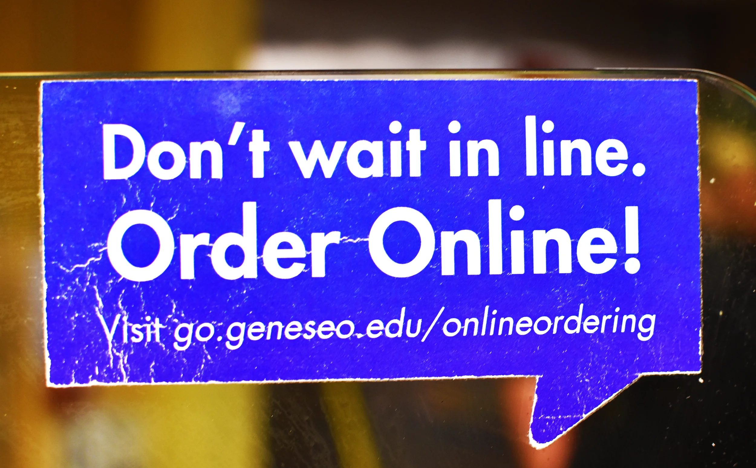 Online ordering was introduced in the spring 2018 semester and went offline during the fall 2018 semester because of an issue with the program’s technology. As of Tuesday, online ordering has been back online at certain locations, and will be fully operational by the end of the week (Josie Kwani/assoc. photo editor).