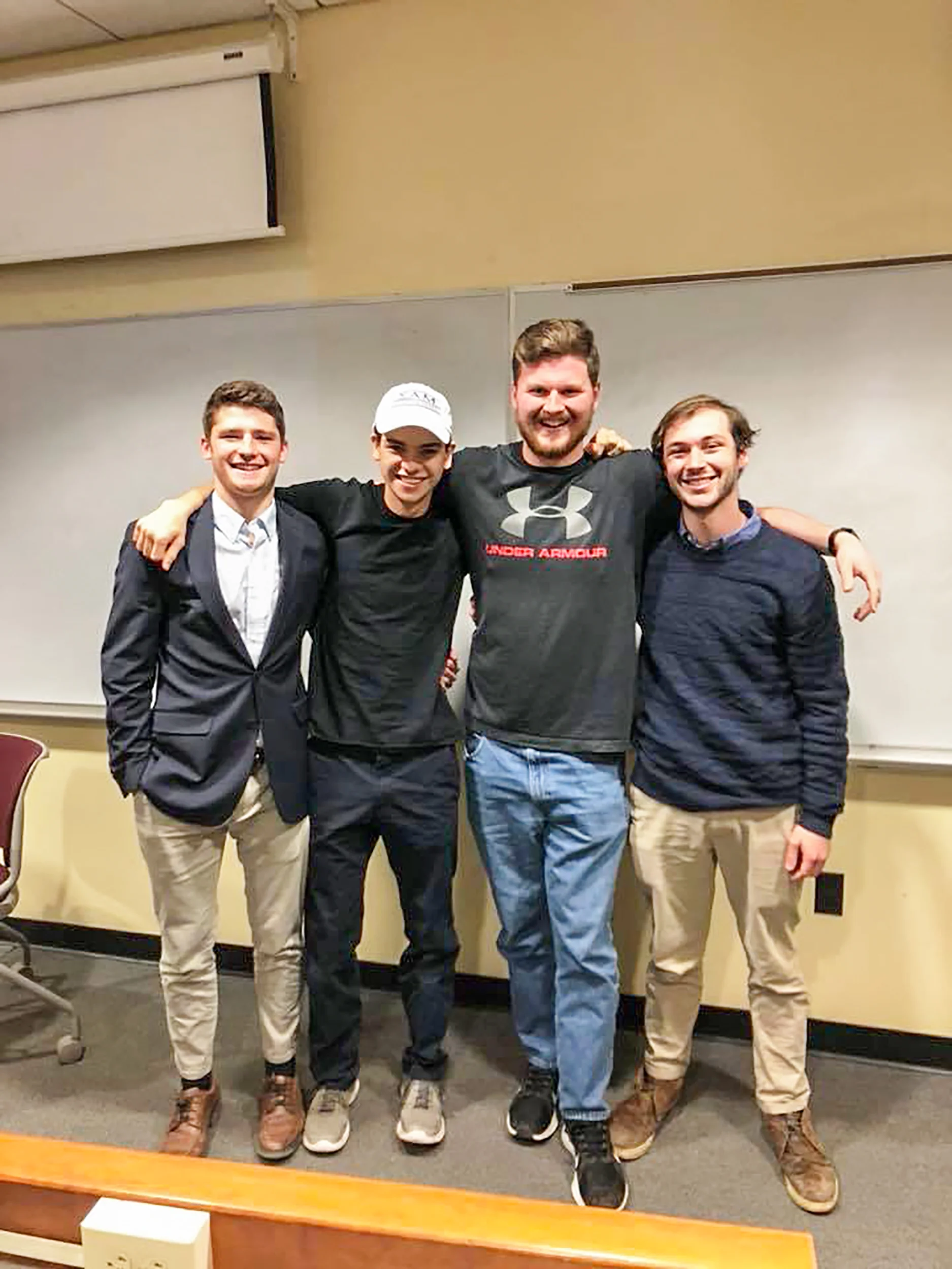 Geneseo’s Sigma Alpha Mu chapter is a national fraternity that emphasizes strong alumni relations in order to create life-long connections. Sammy’s is also committed to serving the community and to raising awareness for different charitable organizations (Courtesy of Brian Herman).