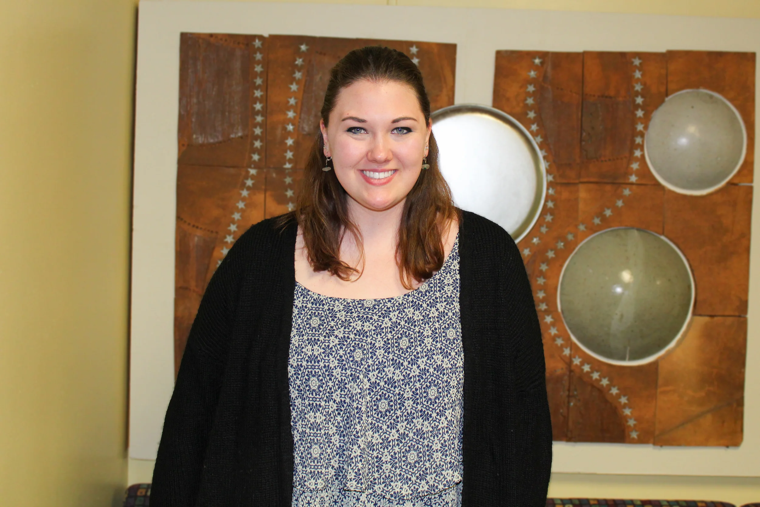 Samantha Koch is a psychology major sophomore who is running to be the SA Director of Inter-Residence Affairs for the next academic year. She is one of two candidates running for the position. (Malachy Dempsey/Managing editor)