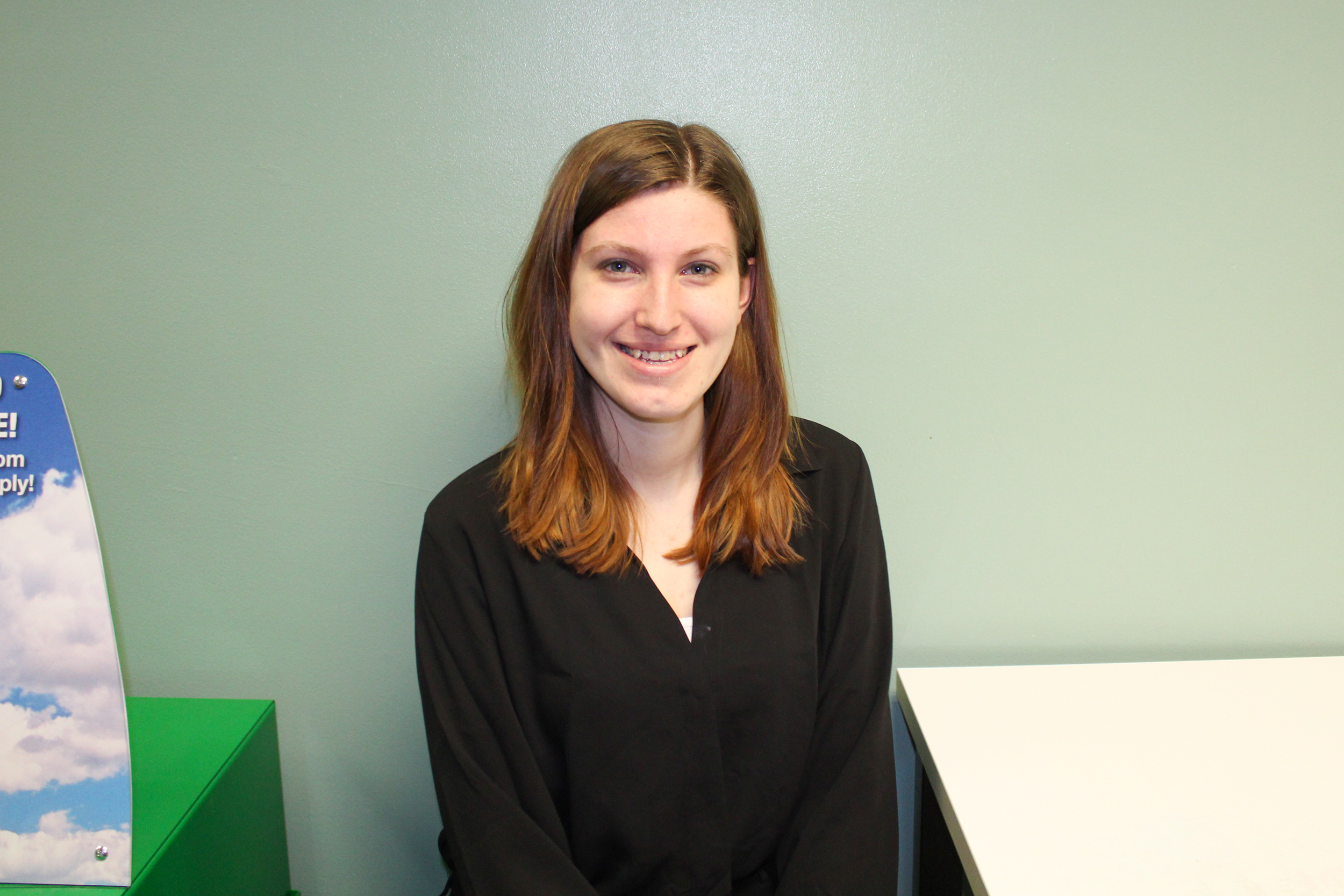 Sandra Kralik is a math and musical theatre double major sophomore who is running to be the SA Director of Academic Affairs for the next academic year. She is running unopposed. (Malachy Dempsey/Managing editor)