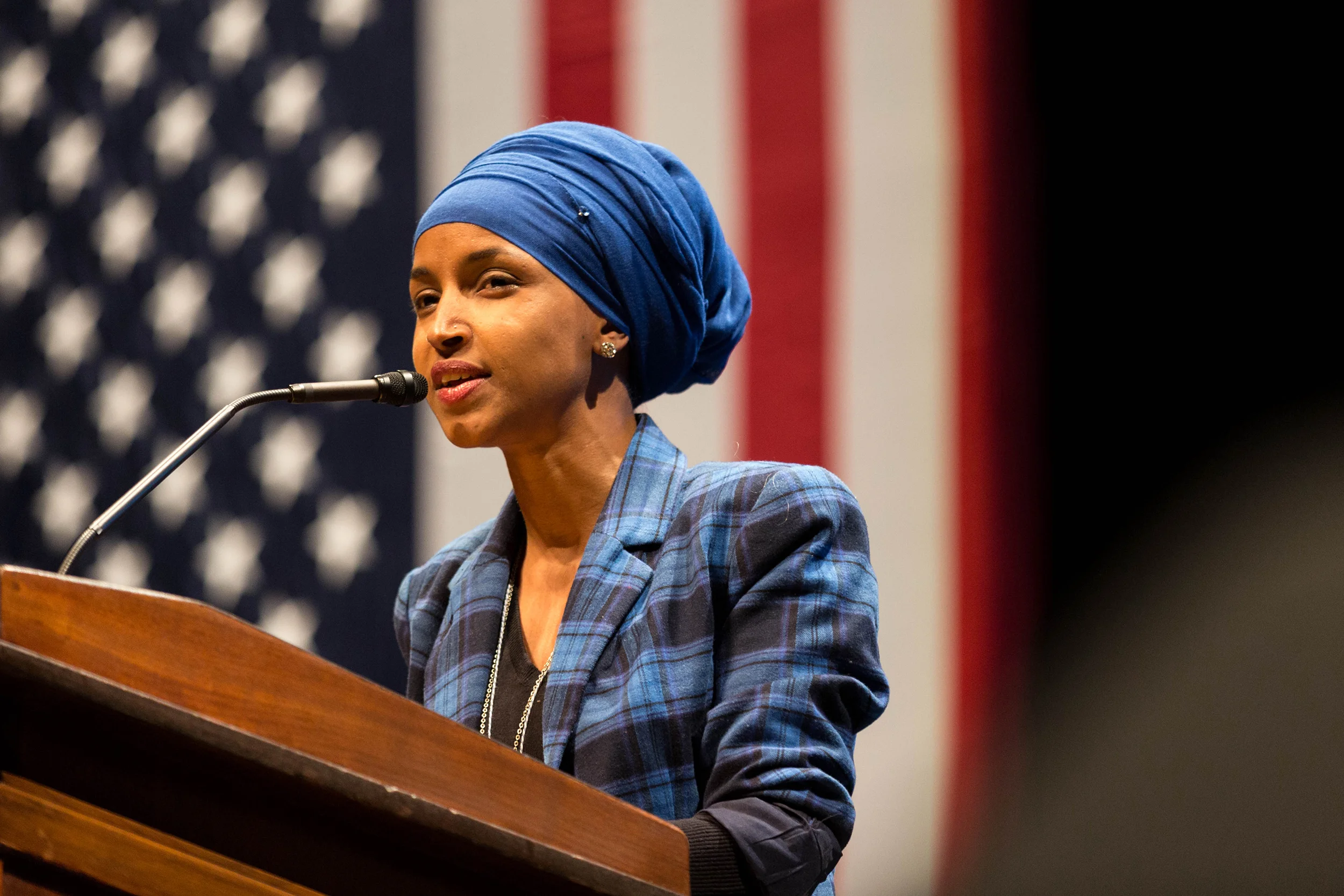 Somali American Congressional Rep. Ilhan Omar (pictured above) became the subject of serious violent threats and Islamophobia following a tweet by President Donald Trump and news coverage by The New York Post. This public villification of this politician should not be tolerated or overlooked (Lorie Shaull/Creative Commons).