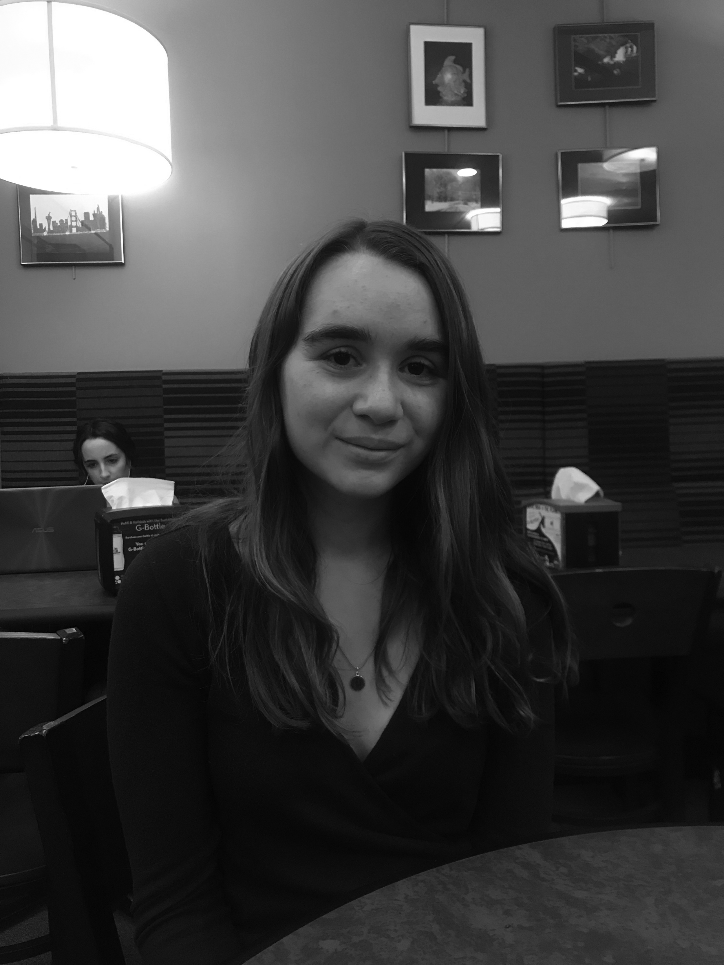 English major senior Claire Corbeaux explains that her initial exploration into English courses sophomore year influenced the rest of her Geneseo experience (Leila Sassouni / knights’ life editor).