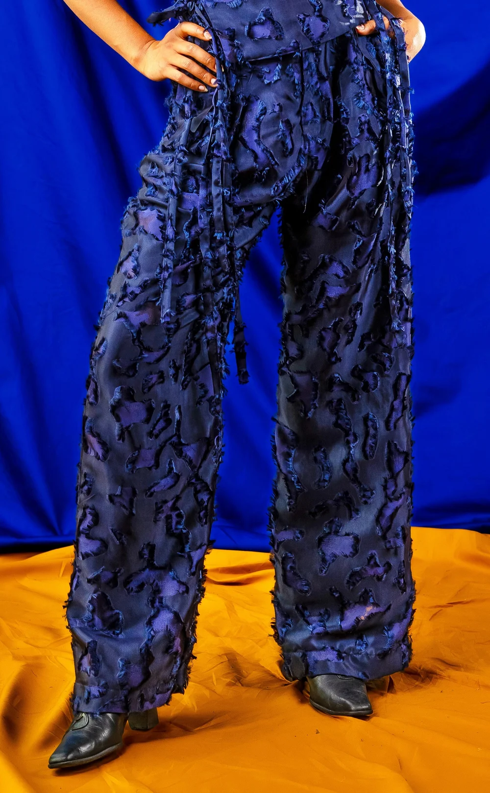Brocade Straight Pants — Remesalt