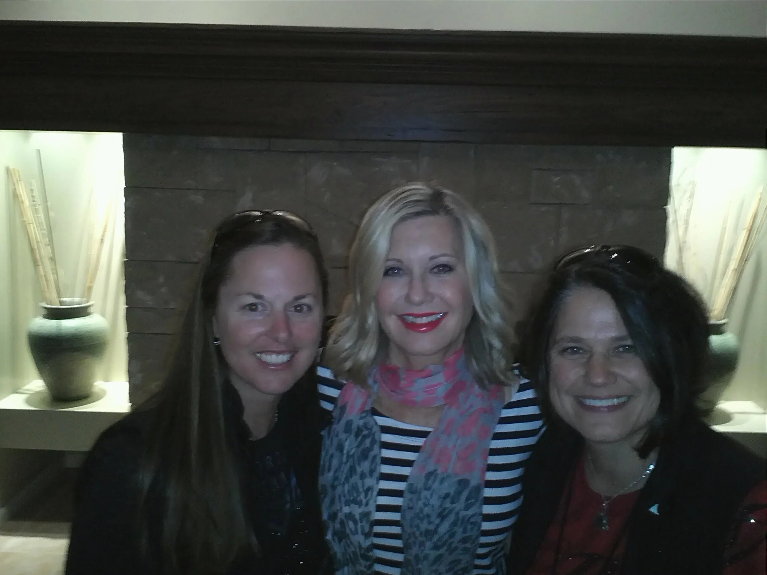Opening for Olivia Newton John
