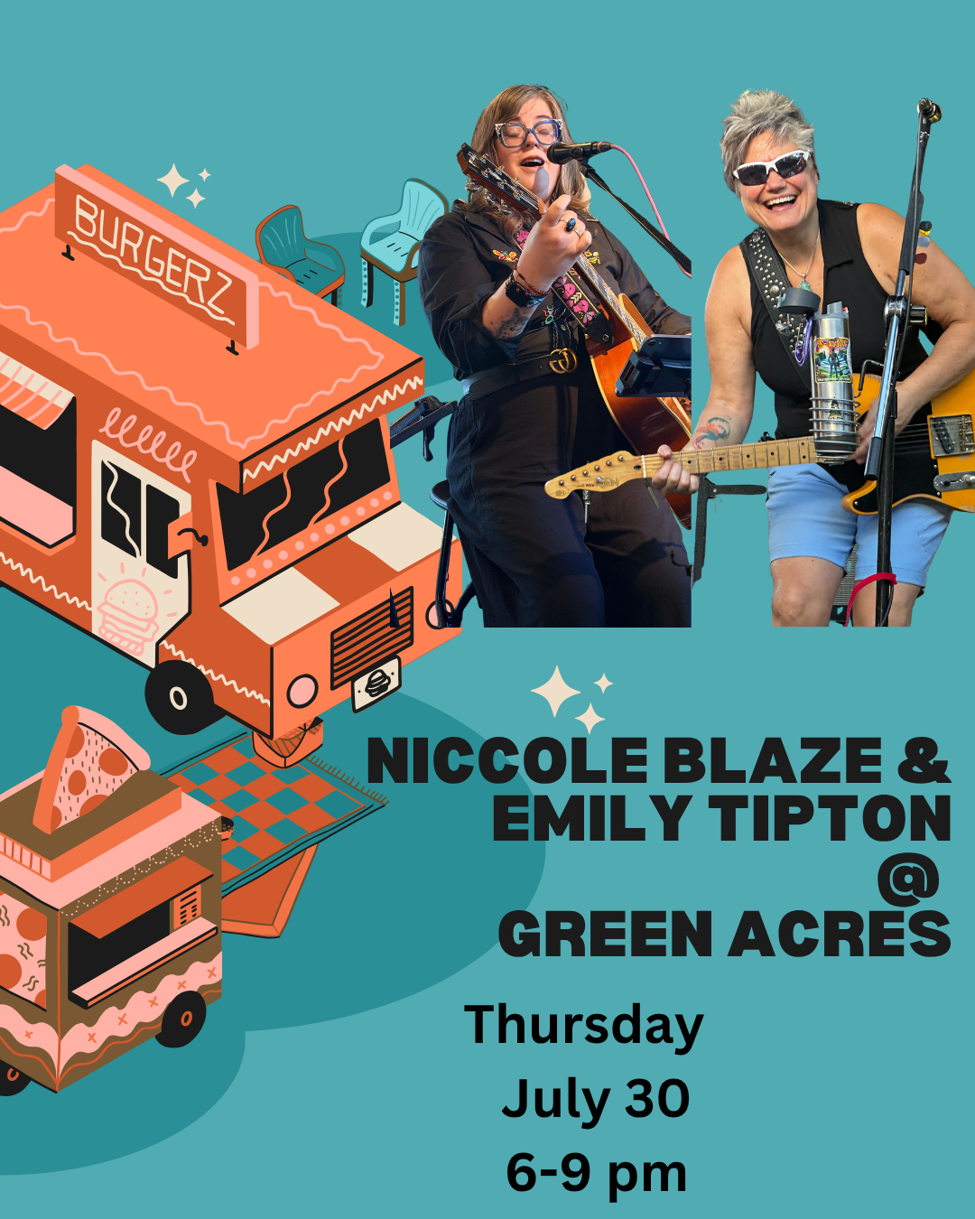 Niccole Blaze and Emily Tipton - Green Acres Food Truck Park