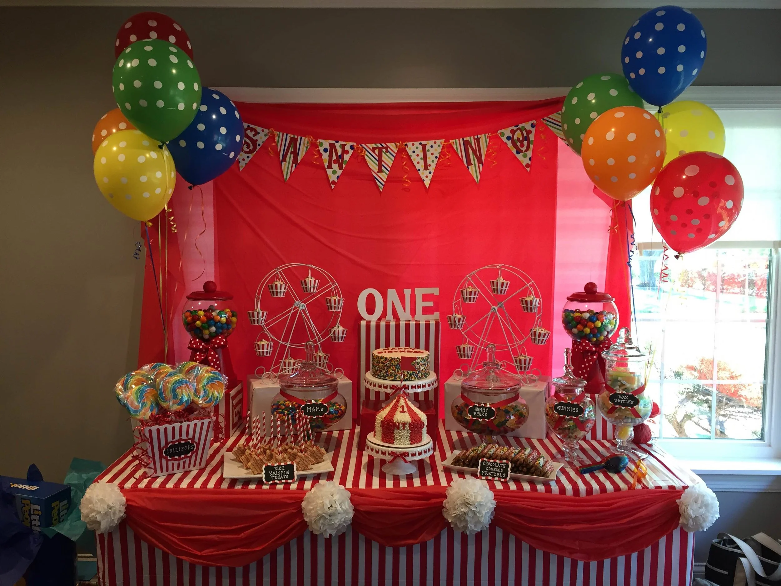 Carnival Sweet Table