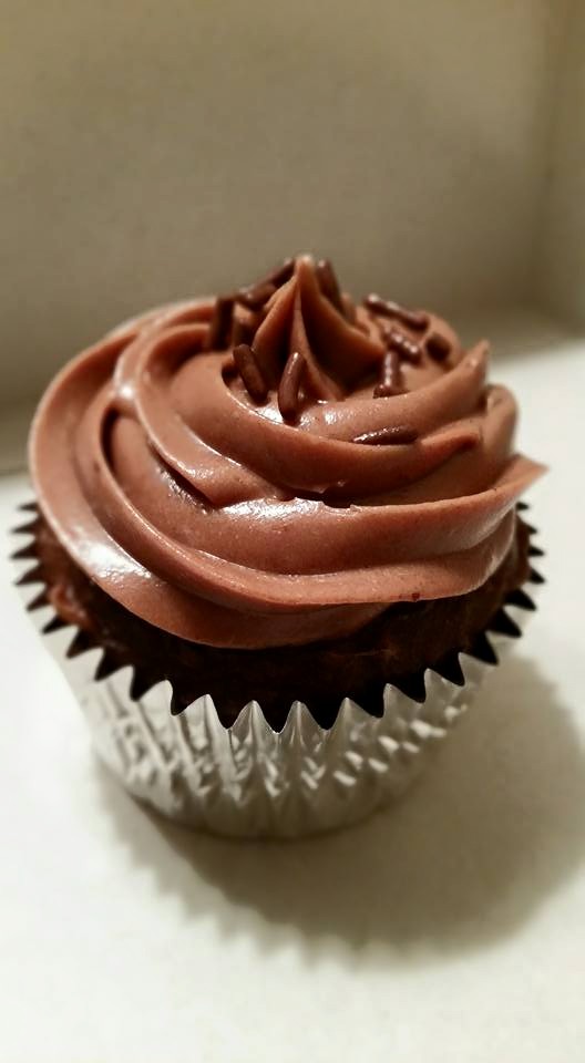 Cream Filled Chocolate "HOHO" Cupcake