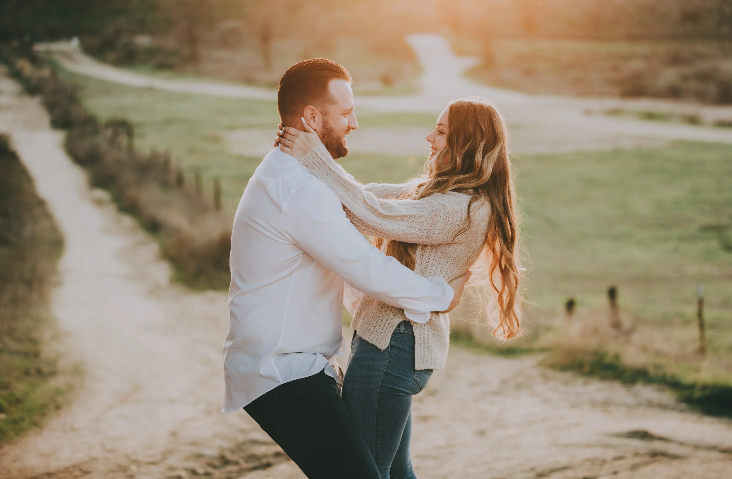Stephanie and Brett Engagement Photos - Fresno, California - December 16th, 2019