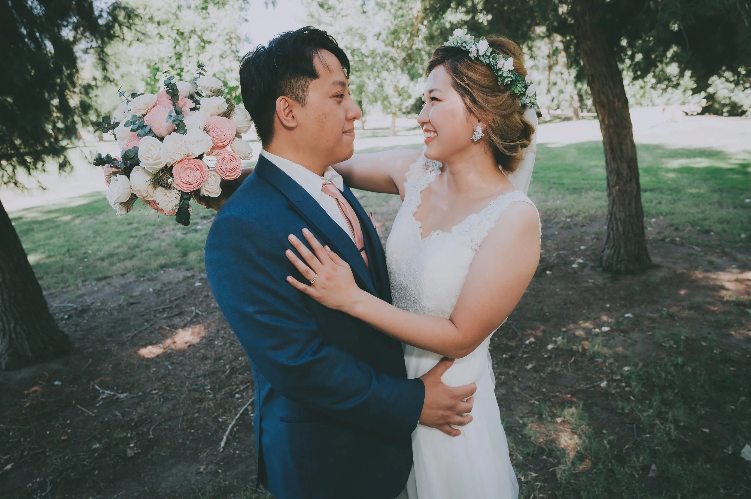 Jen and Bruce Wedding - Clovis Veterans Memorial Hall - Clovis, California - July 13th, 2019