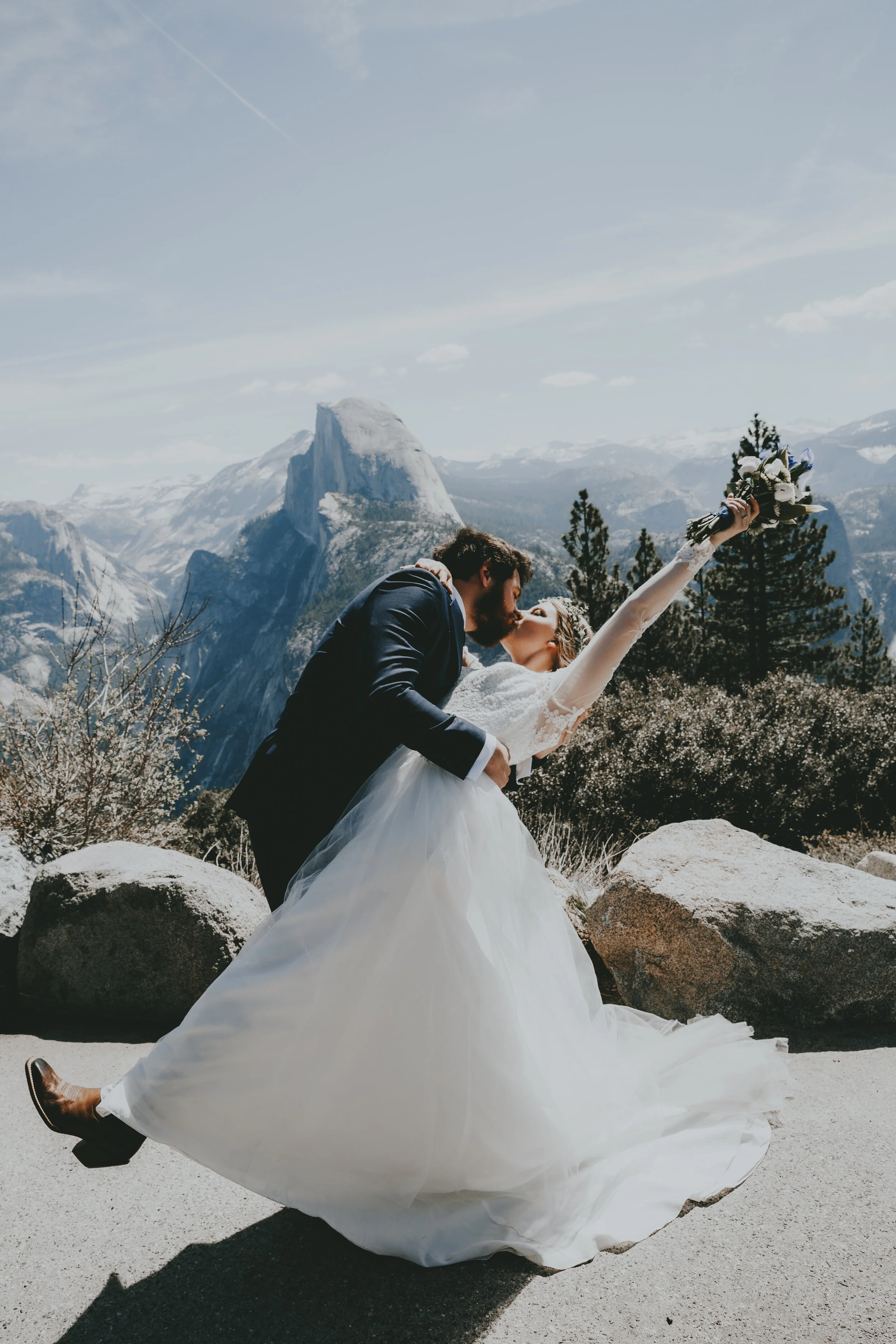 Brayden and Mikayla Wedding - Glacier Point - Yosemite, California - June 5th, 2019