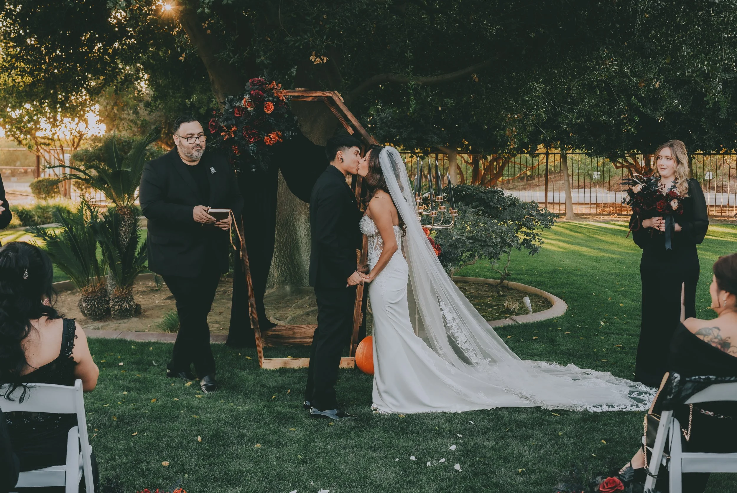 Tuscan Gardens Wedding - Angiee &amp; Rafael - Kingsburg, CA