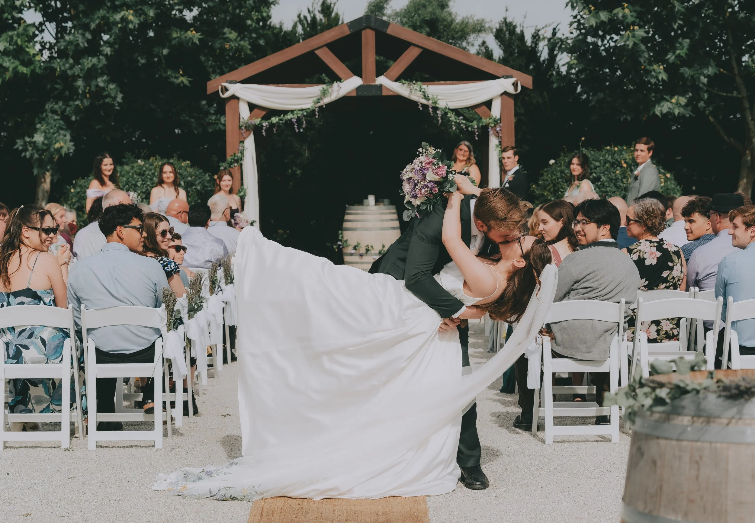 Moravia Winery Wedding - Sera &amp; Daniel- Fresno, CA