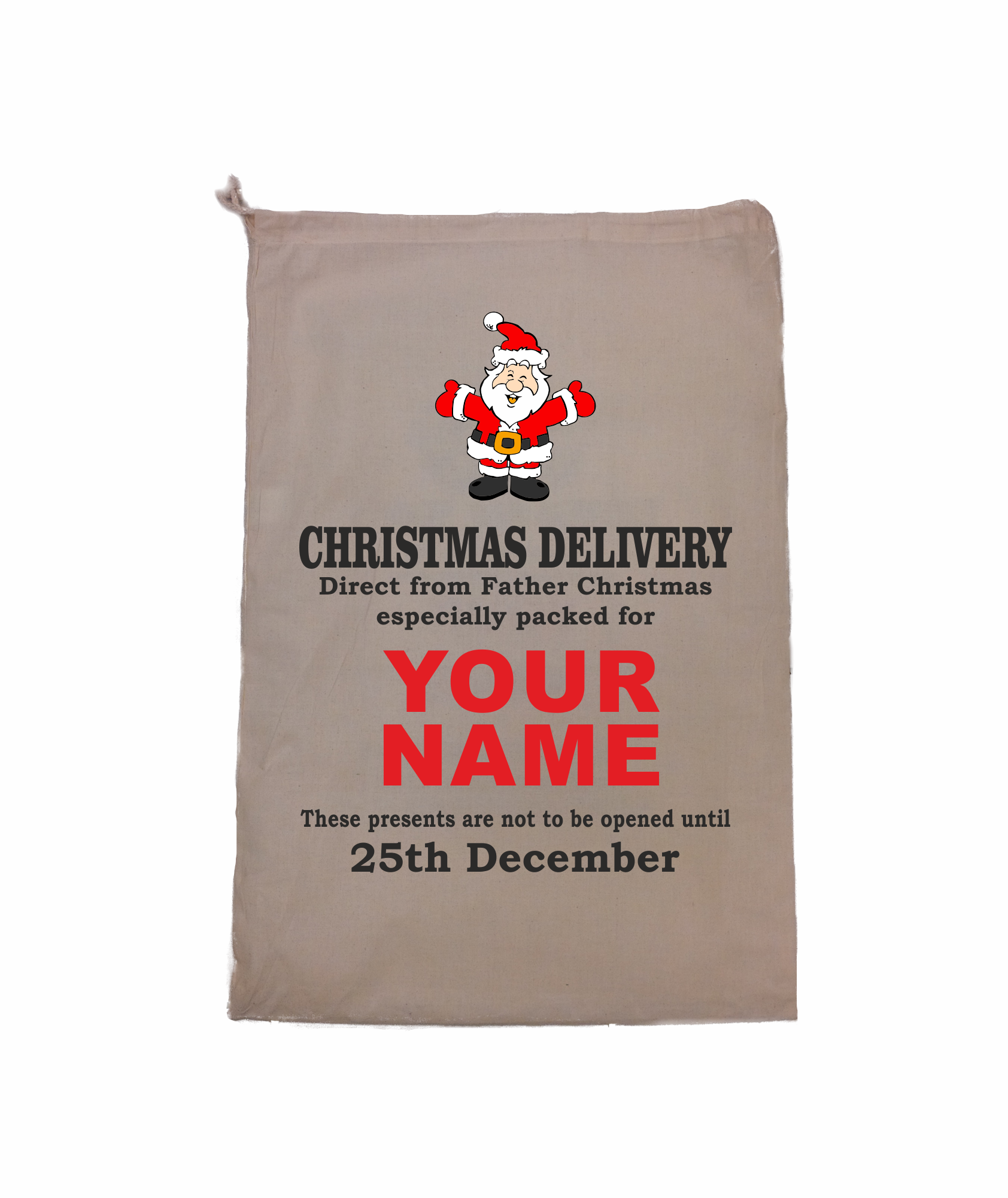 Christmas Santa Sack