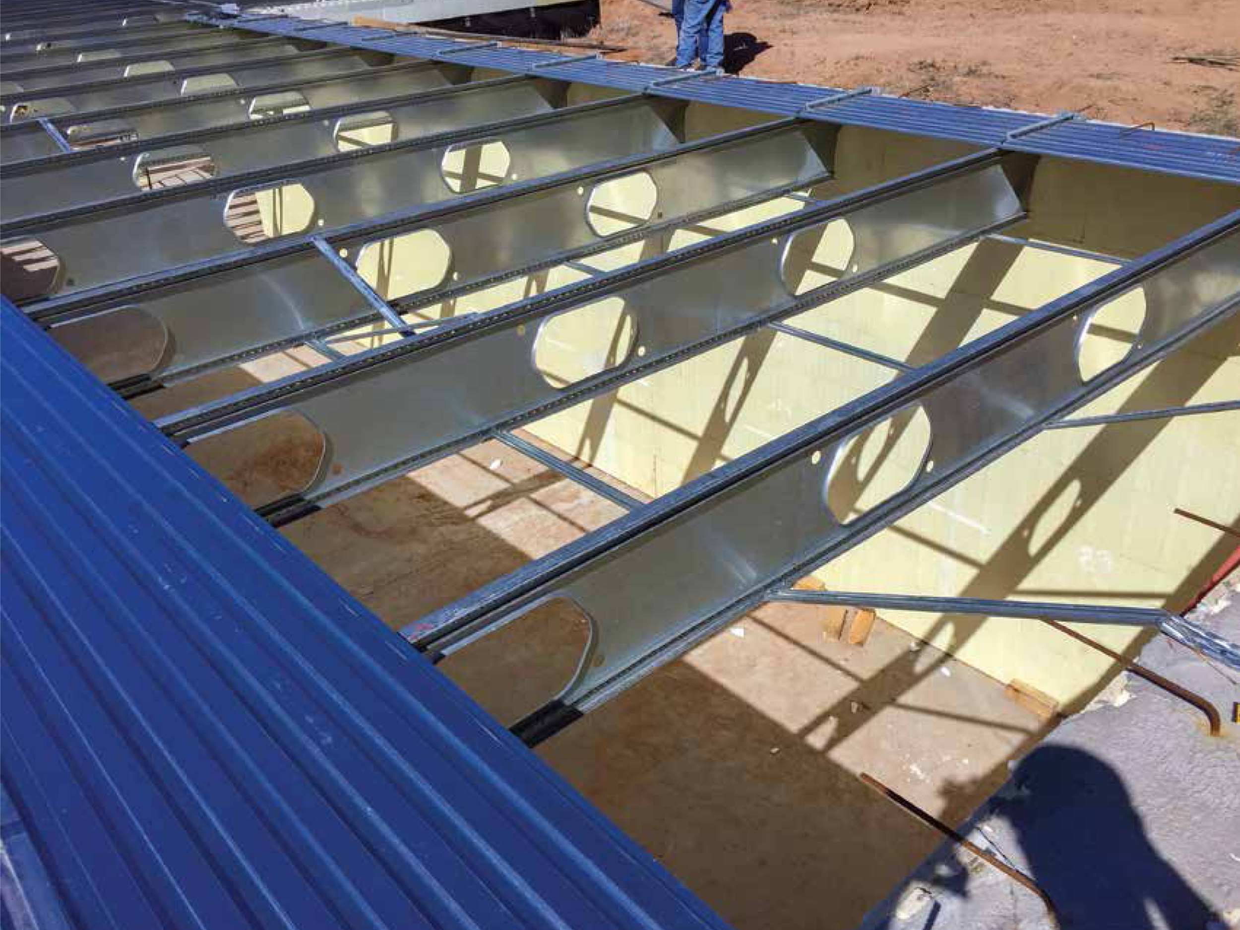 Boxspan Steel Skillion Roof Frame And Timber Wall Frames - Infoupdate.org