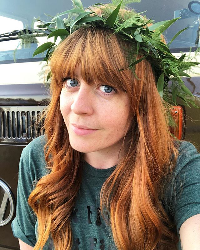 Lost track of how many flower crowns we made this weekend @levitatemusicfestival. Now onto a busy wedding season with @considerthelilies! #dreamjob #levitatemusicfestival