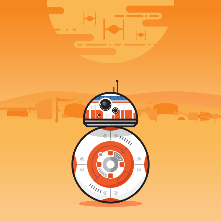 BB-8 Illustration