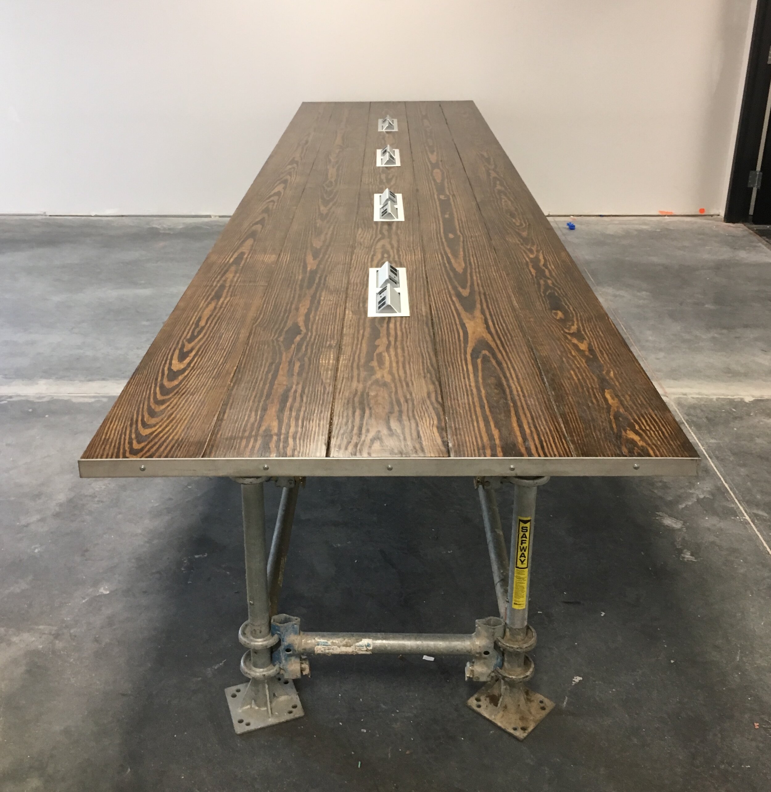 16' Conference table with Plug-ins